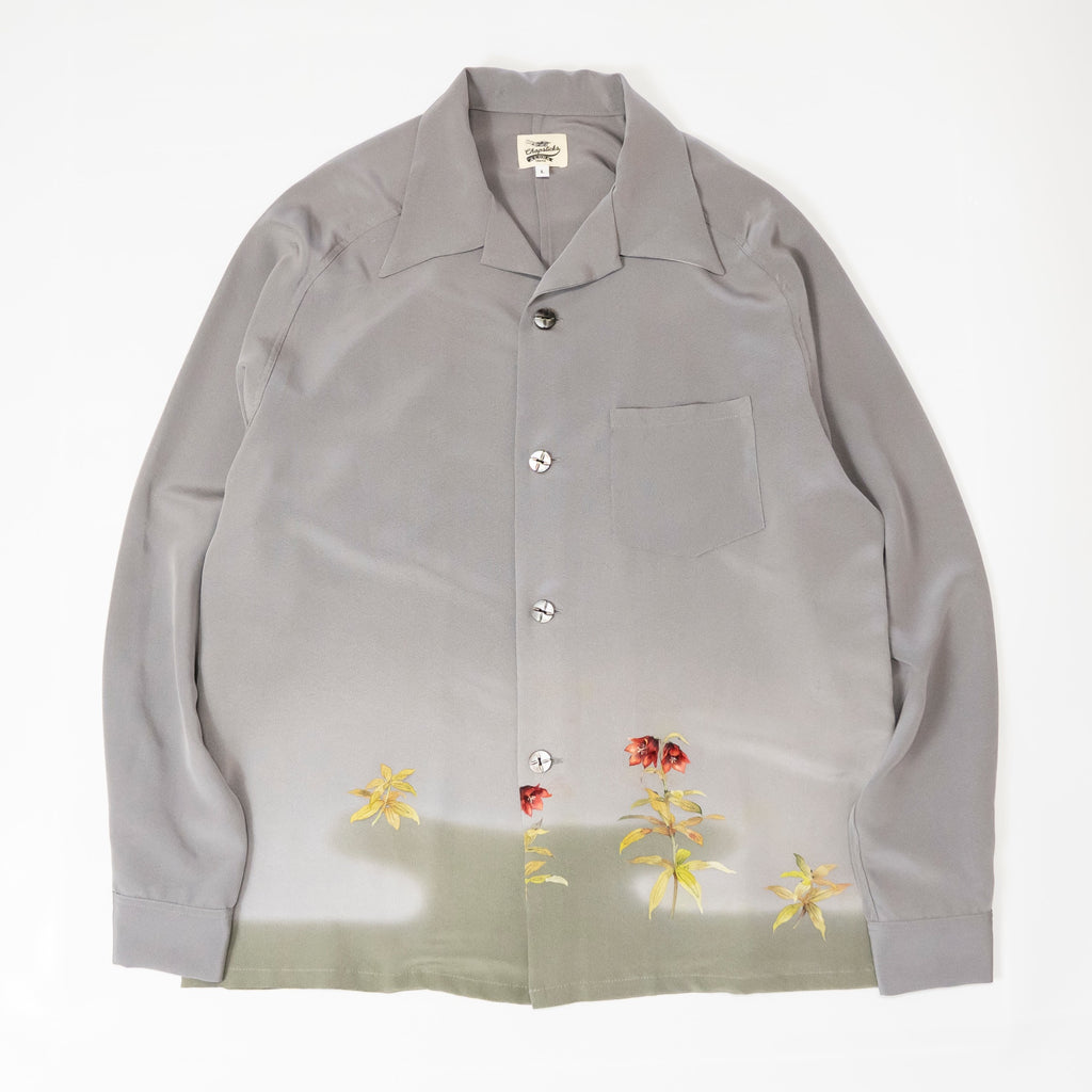 Kimono Aloha Shirt, Oshima Tsumugi, Size Unknown, CA116 (No Image)