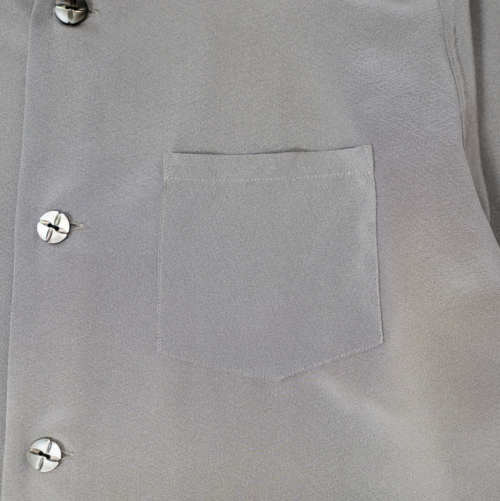 Kimono Aloha Shirt, Oshima Tsumugi, Size Unknown, CA116 (No Image)