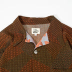 Kimono Aloha Shirt, Oshima Tsumugi, Size Unknown, CA116 (No Image)