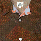 Kimono Aloha Shirt, Oshima Tsumugi, Size Unknown, CA116 (No Image)