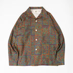 Kimono Aloha Shirt, Oshima Tsumugi, Size Unknown, CA116 (No Image)