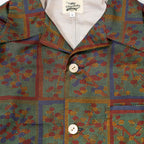 Kimono Aloha Shirt, Oshima Tsumugi, Size Unknown, CA116 (No Image)