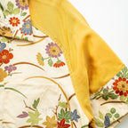 Flowers and Vines Short-Sleeved Aloha Shirt L CA147