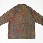 Kimono Aloha Shirt, Oshima Tsumugi, Size Unknown, CA116 (No Image)
