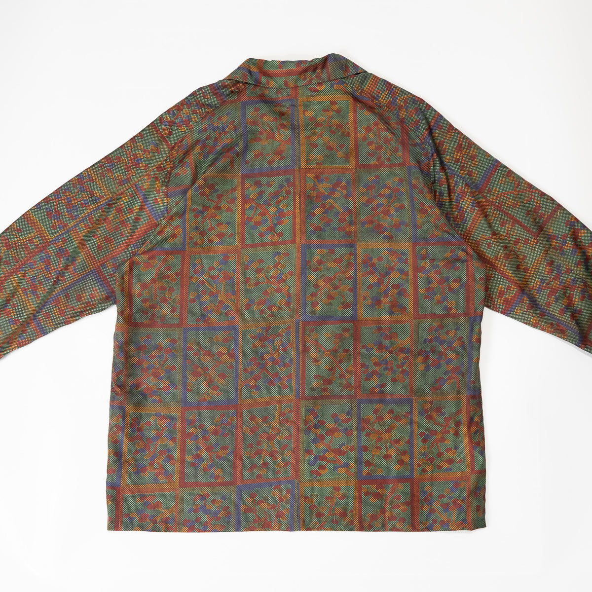 Kimono Aloha Shirt, Oshima Tsumugi, Size Unknown, CA116 (No Image)