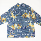 Kimono Aloha Shirt, Oshima Tsumugi, Size Unknown, CA116 (No Image)
