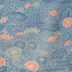 Kimono Aloha Shirt, Oshima Tsumugi, Size Unknown, CA116 (No Image)