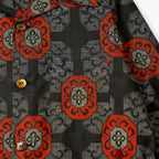 Kimono Aloha Shirt, Oshima Tsumugi, Size Unknown, CA116 (No Image)