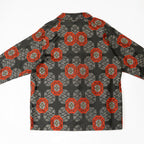 Kimono Aloha Shirt, Oshima Tsumugi, Size Unknown, CA116 (No Image)
