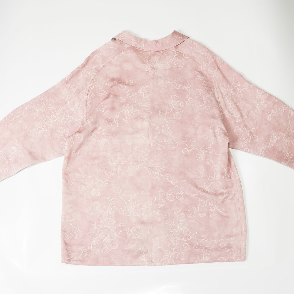 Kimono Aloha Shirt, Oshima Tsumugi, Size Unknown, CA116 (No Image)
