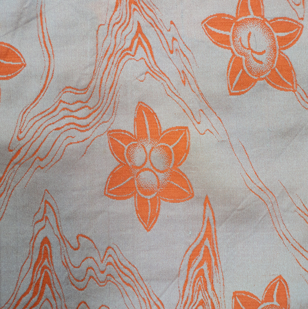 Kimono Aloha Shirt, Oshima Tsumugi, Size Unknown, CA116 (No Image)