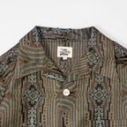Kimono Aloha Shirt, Oshima Tsumugi, Size Unknown, CA116 (No Image)