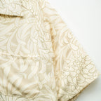 Bold Chrysanthemums Short-Sleeved Aloha Shirt L CA141