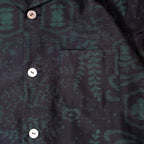 Kimono Aloha Shirt, Oshima Tsumugi, Size Unknown, CA116 (No Image)