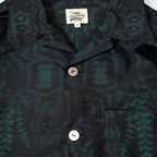 Kimono Aloha Shirt, Oshima Tsumugi, Size Unknown, CA116 (No Image)