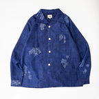 Kimono Aloha Shirt, Oshima Tsumugi, Size Unknown, CA116 (No Image)