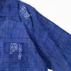 Kimono Aloha Shirt, Oshima Tsumugi, Size Unknown, CA116 (No Image)