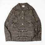 Kimono Aloha Shirt, Oshima Tsumugi, Size Unknown, CA116 (No Image)