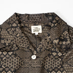 Kimono Aloha Shirt, Oshima Tsumugi, Size Unknown, CA116 (No Image)