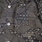 Kimono Aloha Shirt, Oshima Tsumugi, Size Unknown, CA116 (No Image)