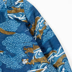 Kimono Aloha Shirt, Oshima Tsumugi, Size Unknown, CA116 (No Image)