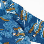 Kimono Aloha Shirt, Oshima Tsumugi, Size Unknown, CA116 (No Image)