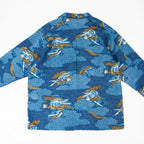 Kimono Aloha Shirt, Oshima Tsumugi, Size Unknown, CA116 (No Image)