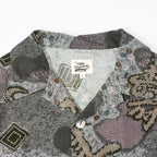 Kimono Aloha Shirt, Oshima Tsumugi, Size Unknown, CA116 (No Image)