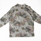 Kimono Aloha Shirt, Oshima Tsumugi, Size Unknown, CA116 (No Image)
