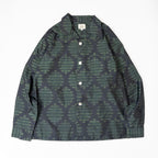 Kimono Aloha Shirt, Oshima Tsumugi, Size Unknown, CA116 (No Image)