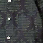 Kimono Aloha Shirt, Oshima Tsumugi, Size Unknown, CA116 (No Image)