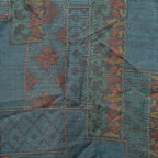 Abstract Pattern Short-Sleeved Aloha Shirt XL CA153