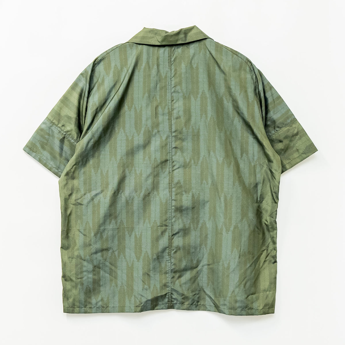 矢絣　半袖アロハシャツ　XL　CA158
