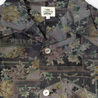 Kimono Aloha Shirt, Oshima Tsumugi, Size Unknown, CA116 (No Image)
