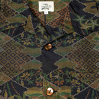 Kimono Aloha Shirt, Oshima Tsumugi, Size Unknown, CA116 (No Image)