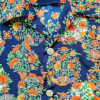Vase and Flowers Short-Sleeved Aloha Shirt L CA217