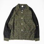 Kimono Aloha Shirt, Oshima Tsumugi, Size Unknown, CA116 (No Image)