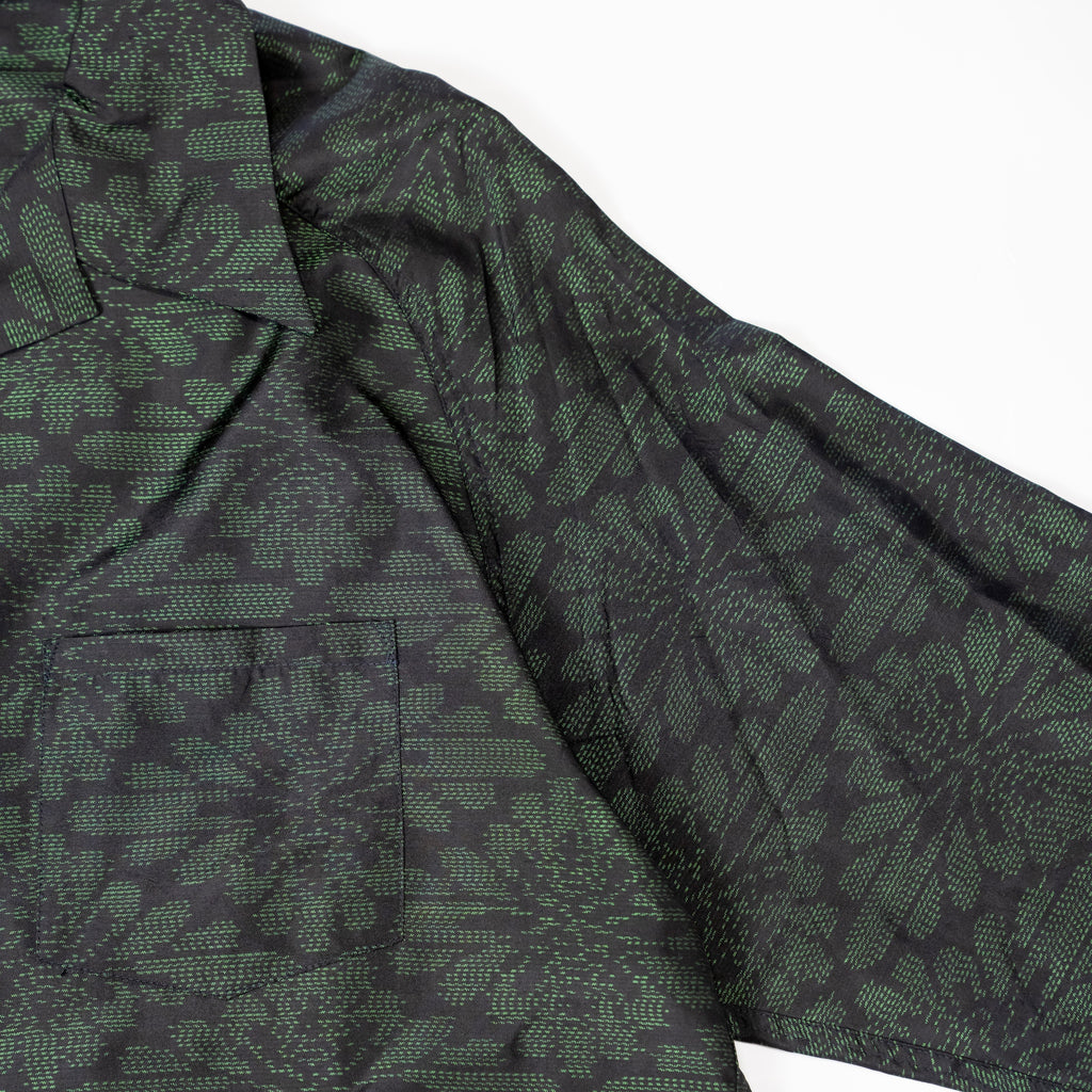 Kimono Aloha Shirt, Oshima Tsumugi, Size Unknown, CA116 (No Image)