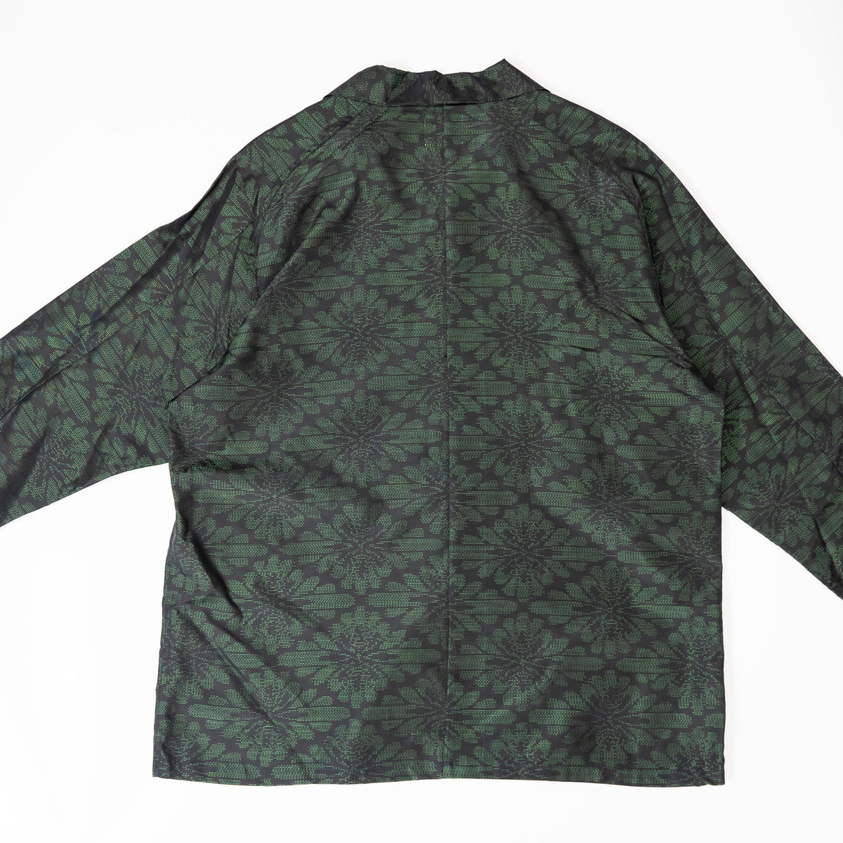 Kimono Aloha Shirt, Oshima Tsumugi, Size Unknown, CA116 (No Image)