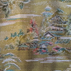 Kimono Aloha Shirt, Oshima Tsumugi, Size Unknown, CA116 (No Image)