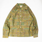 Kimono Aloha Shirt, Oshima Tsumugi, Size Unknown, CA116 (No Image)