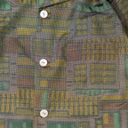 Kimono Aloha Shirt, Oshima Tsumugi, Size Unknown, CA116 (No Image)
