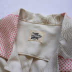 Kimono Aloha Shirt, Silk, Size L, CA89