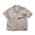 Kimono Aloha Shirt, Silk, Size L, CA89