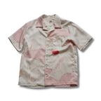 Kimono Aloha Shirt, Silk, Size L, CA89