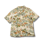 Kimono Aloha Shirt, Silk, Size L, CA110