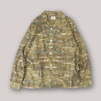 Kimono Aloha Shirt, Oshima Tsumugi, Size Unknown, CA116 (No Image)