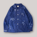 Kimono Aloha Shirt, Oshima Tsumugi, Size Unknown, CA116 (No Image)