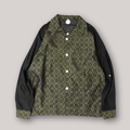 Kimono Aloha Shirt, Oshima Tsumugi, Size Unknown, CA116 (No Image)
