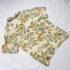 Kimono Aloha Shirt, Silk, Size L, CA110